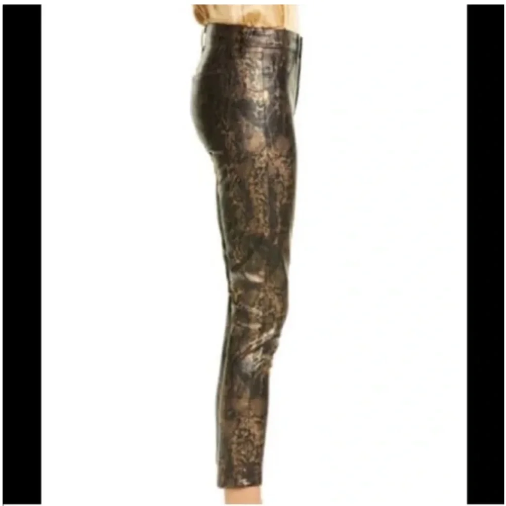 L’agence High-Rise Skinny Snake Skin Pants - Picture 4 of 10